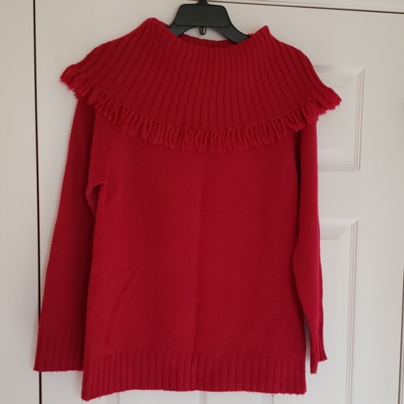 ♥️ Super Cute Victoria Jones Red Sweater - Picture 2 of 7